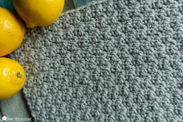 how to crochet lemon peel stitch