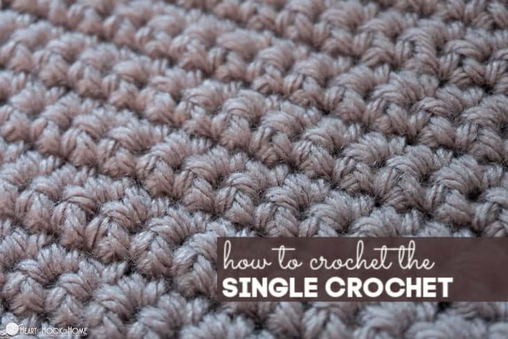 single crochet tutorial