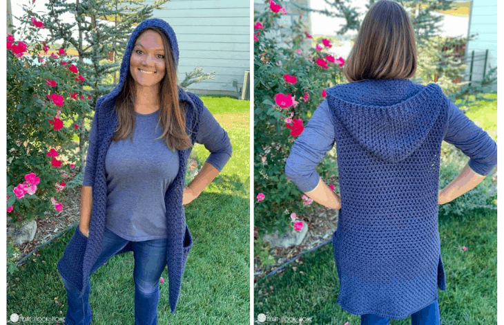 Marvelous Moss Hooded Tunic pattern