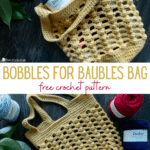 Bobbles Baubles Bag: Free Crochet Pattern