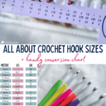 Crochet Hook Size Conversion chart