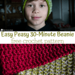 Easy Peasy 30 Minute Beanie Pattern