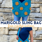 Marigold Sling Bag free crochet pattern