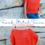 Track Stitch Tunic Free Crochet Pattern